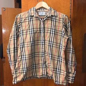 Burberry flannel shirt